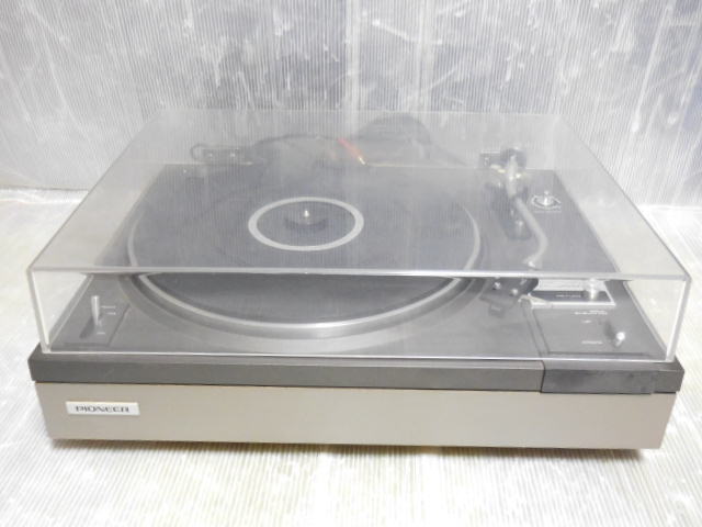 ジャンク 通電可 Poneer PL-255RS パイオニア レコードプレーヤー ターンテーブル 本体の画像2