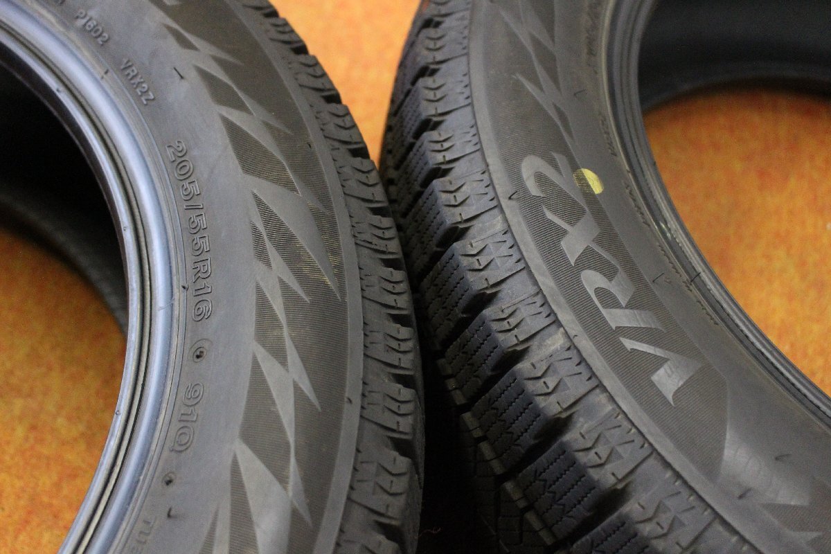 ★☆ 205/55R16 ブリザック VRX2 2022年製 9分山良品 4本 ★☆ ブリヂストン BS BLIZZAK リーフ オーリス★店頭受け取り 組替も対応 長野県_画像10