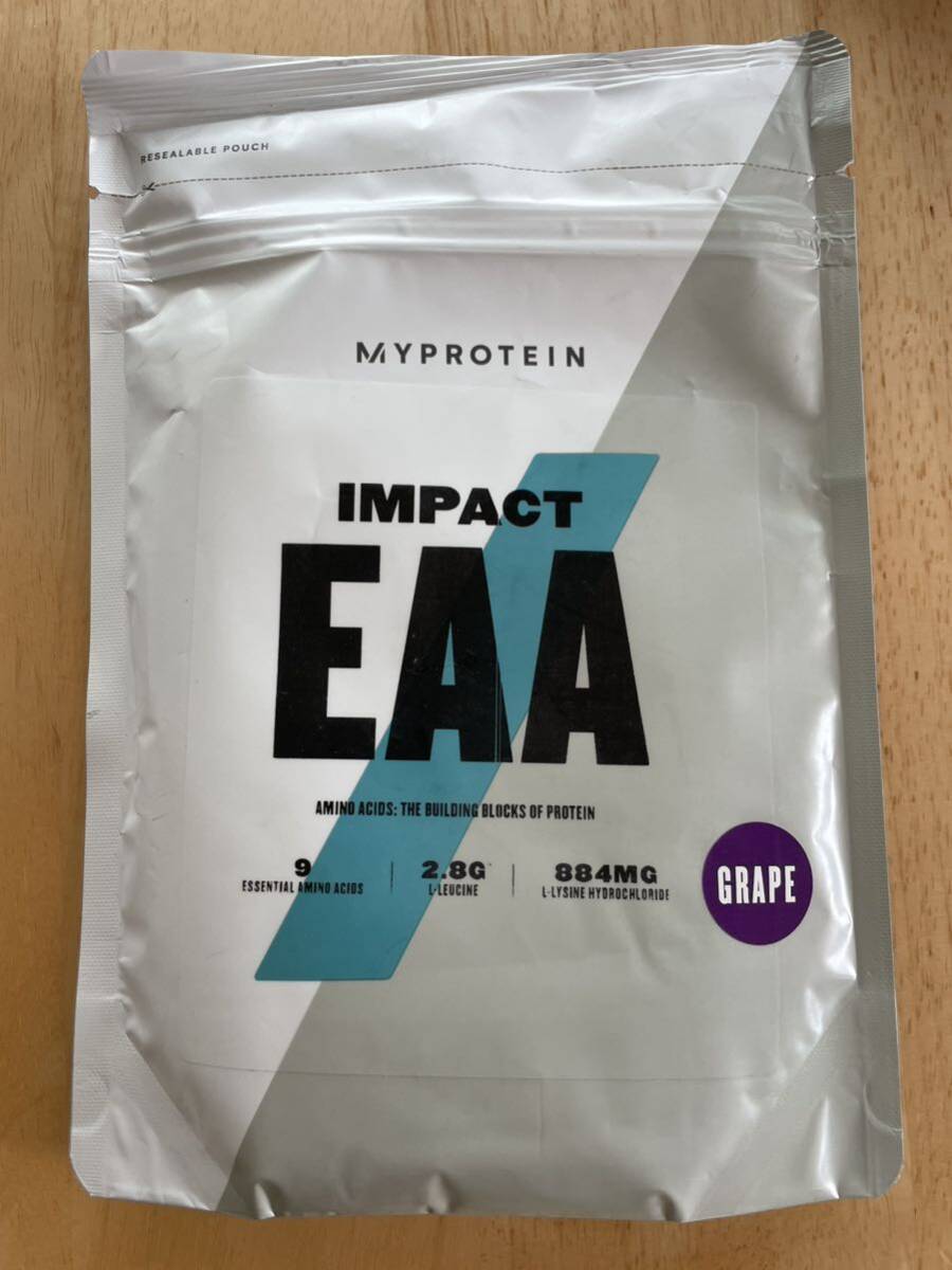お買い得品 新品未開封 Myprotein マイプロテイン Impact EAA グレープ 250ｇ 必須アミノ酸の画像1