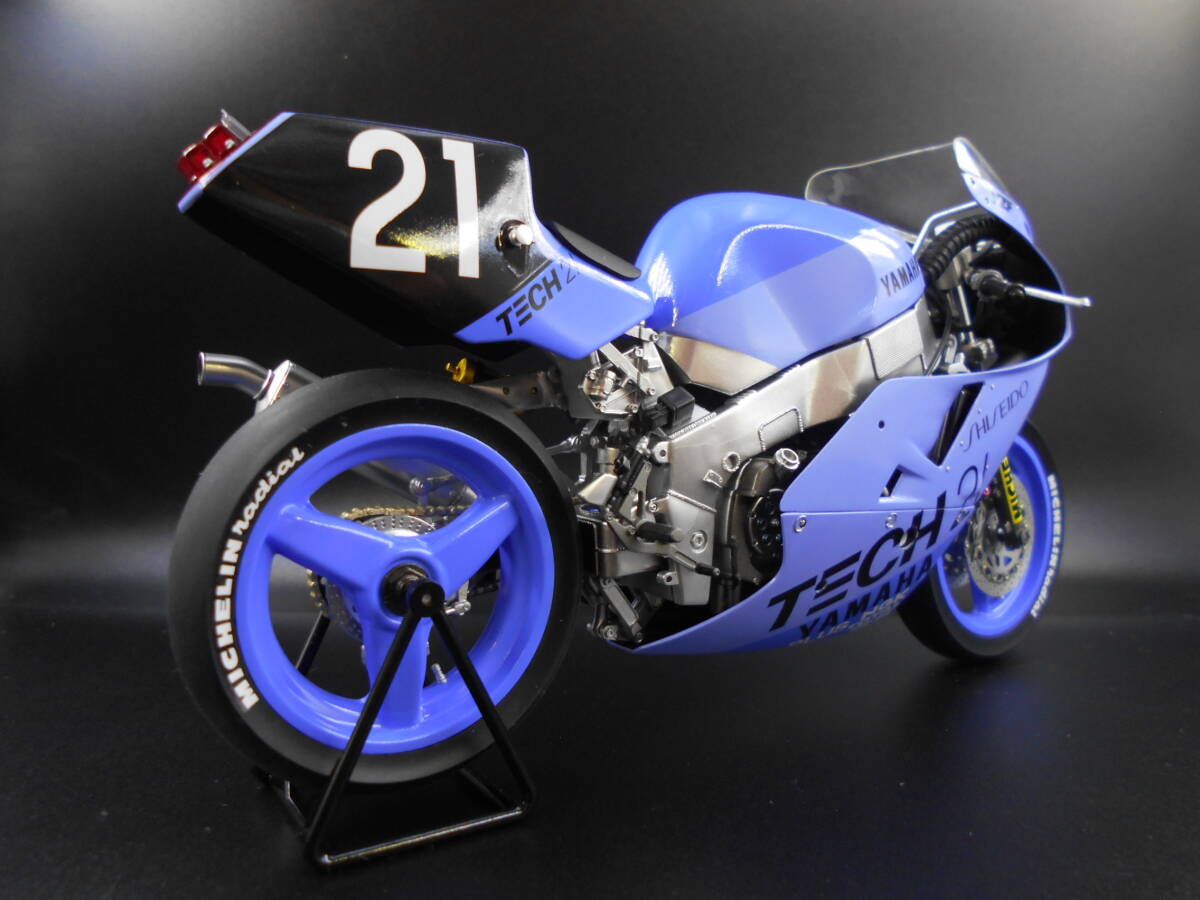 [ произведение представительство ] Fujimi производства 1/12 YAMAHA YZF750 TECH21 1987 год Suzuka 8 hours specification покрашен конечный продукт 