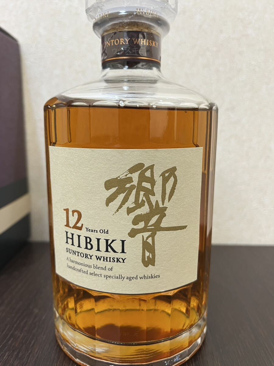 1 jpy ~![ not yet . plug ] Suntory whisky .12 year HIBIKI box attaching SUNTORYjapa needs whisky 700ml 43%..