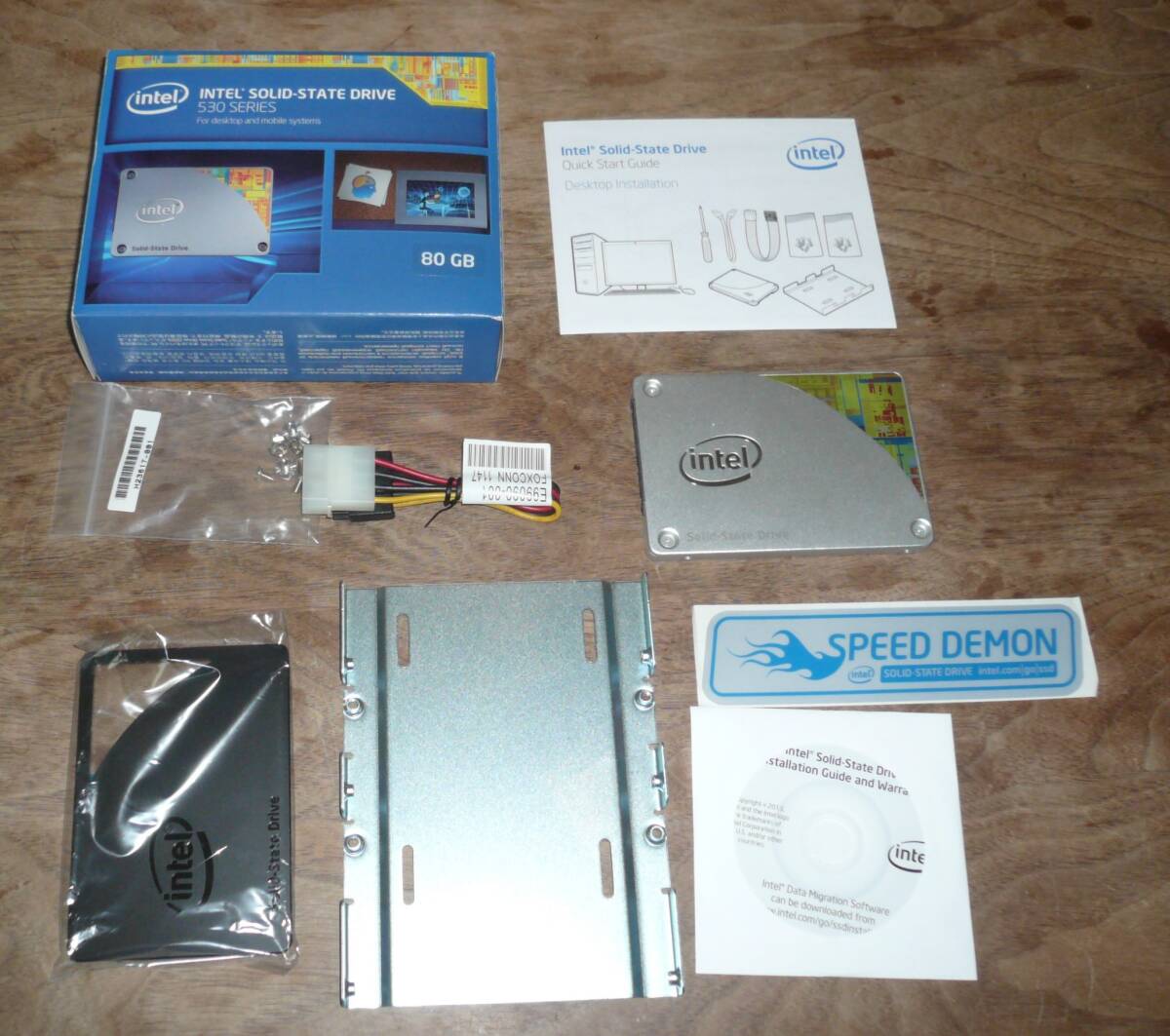 【動作品】Intel SSD 80GB 530SERIES インテルssdの画像3