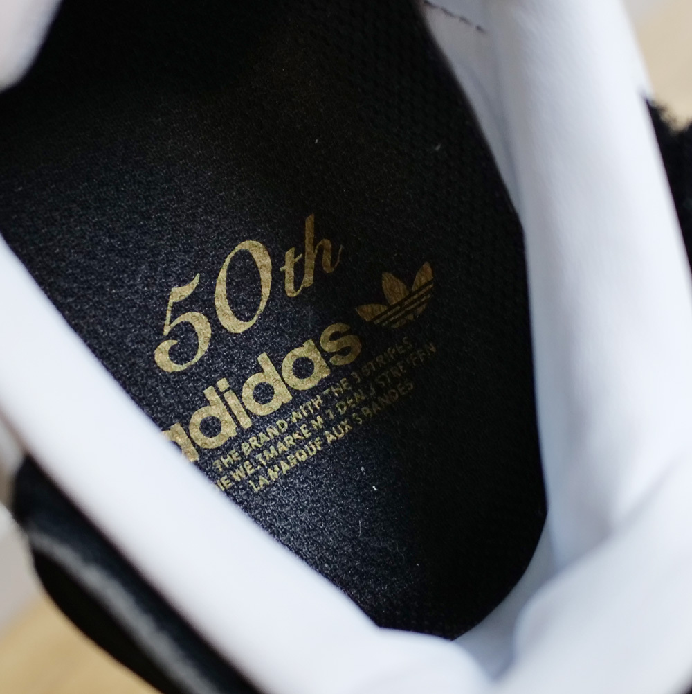  ★アディダス オリジナルス adidas スニーカー スーパースター 50周年モデル 東京 SUPERSTAR 50th TOKYO ホワイトxブラック 27cm US9★の画像6