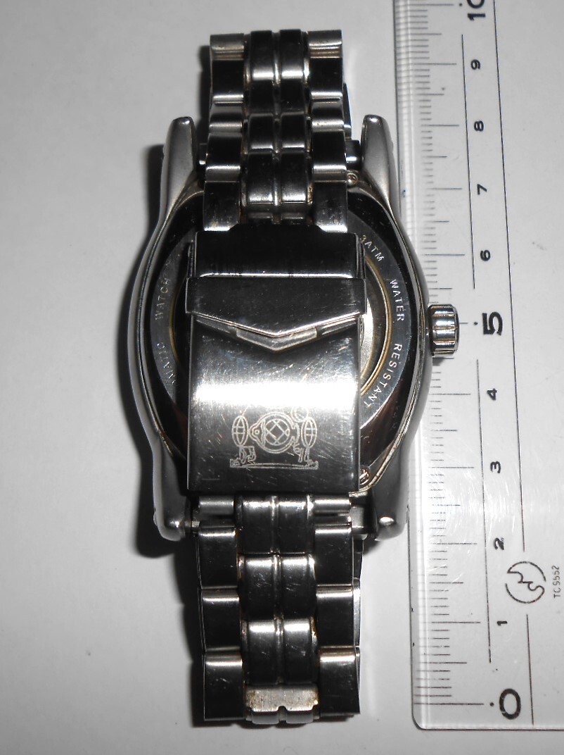 COGU ITALY コグ 自動巻き 腕時計 正常稼働 裏スケルトン 機械式 メンズ の画像3