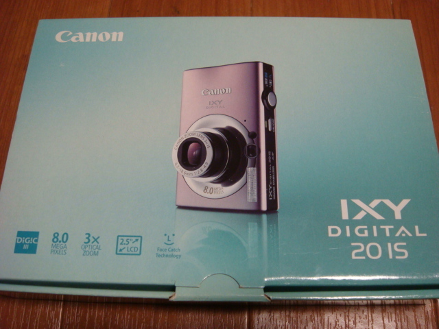超旧型品　未使用　リスク品　IXY DIGITAL 20 IS Canon デジタルカメラ IXY DIGITAL 20 IS　ピンク　 キャノン　IXYD20IS　(PK) _画像1
