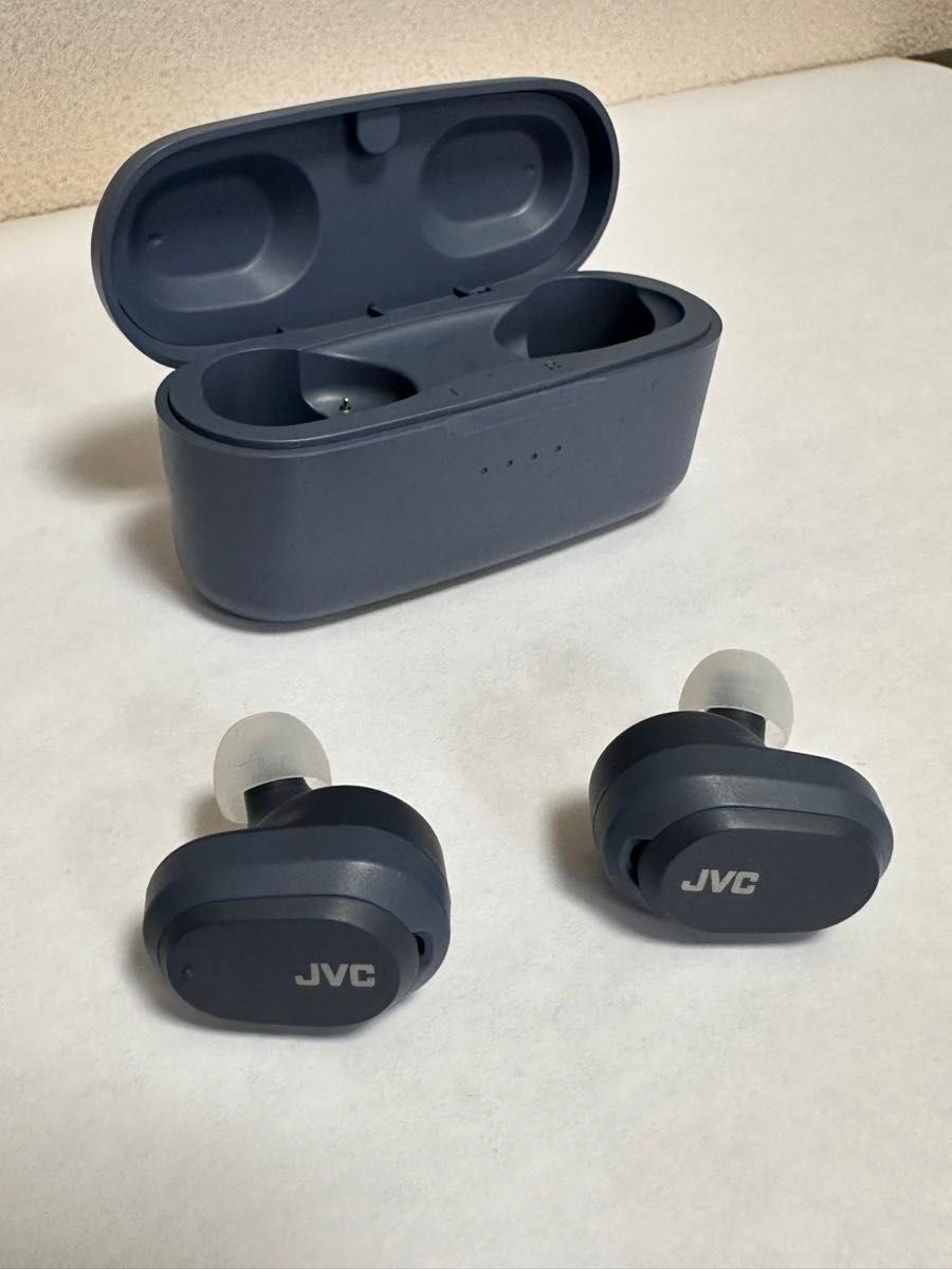 JVCケンウッド JVC HA-A50T-A 完全ワイヤレスイヤホン ブルー Bluetooth Technics JVC 