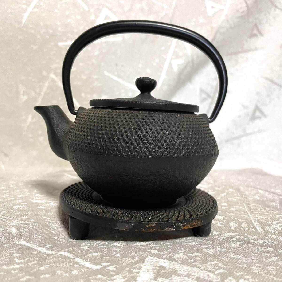 【南部鉄器 盛栄堂】急須 鉄瓶 茶器 煎茶道具 伝統工芸_画像1