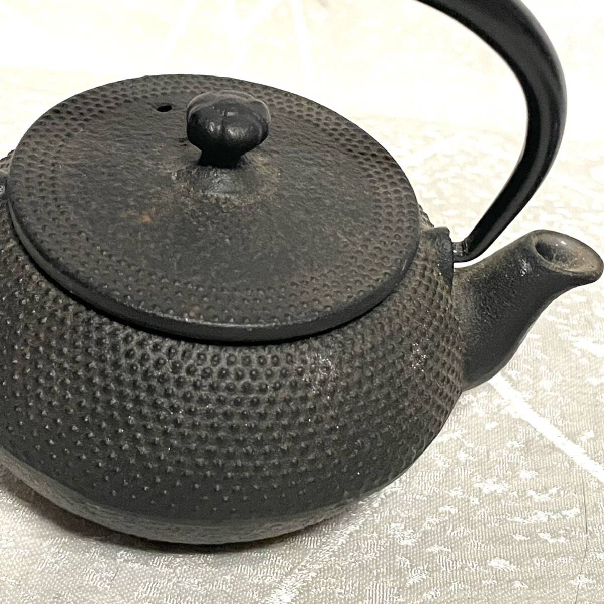 【南部鉄器 盛栄堂】急須 鉄瓶 茶器 煎茶道具 伝統工芸_画像7