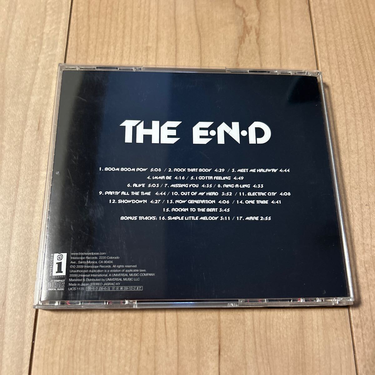 The Black Eyed Peas(ブラック・アイド・ピーズ)「THE END」_画像3