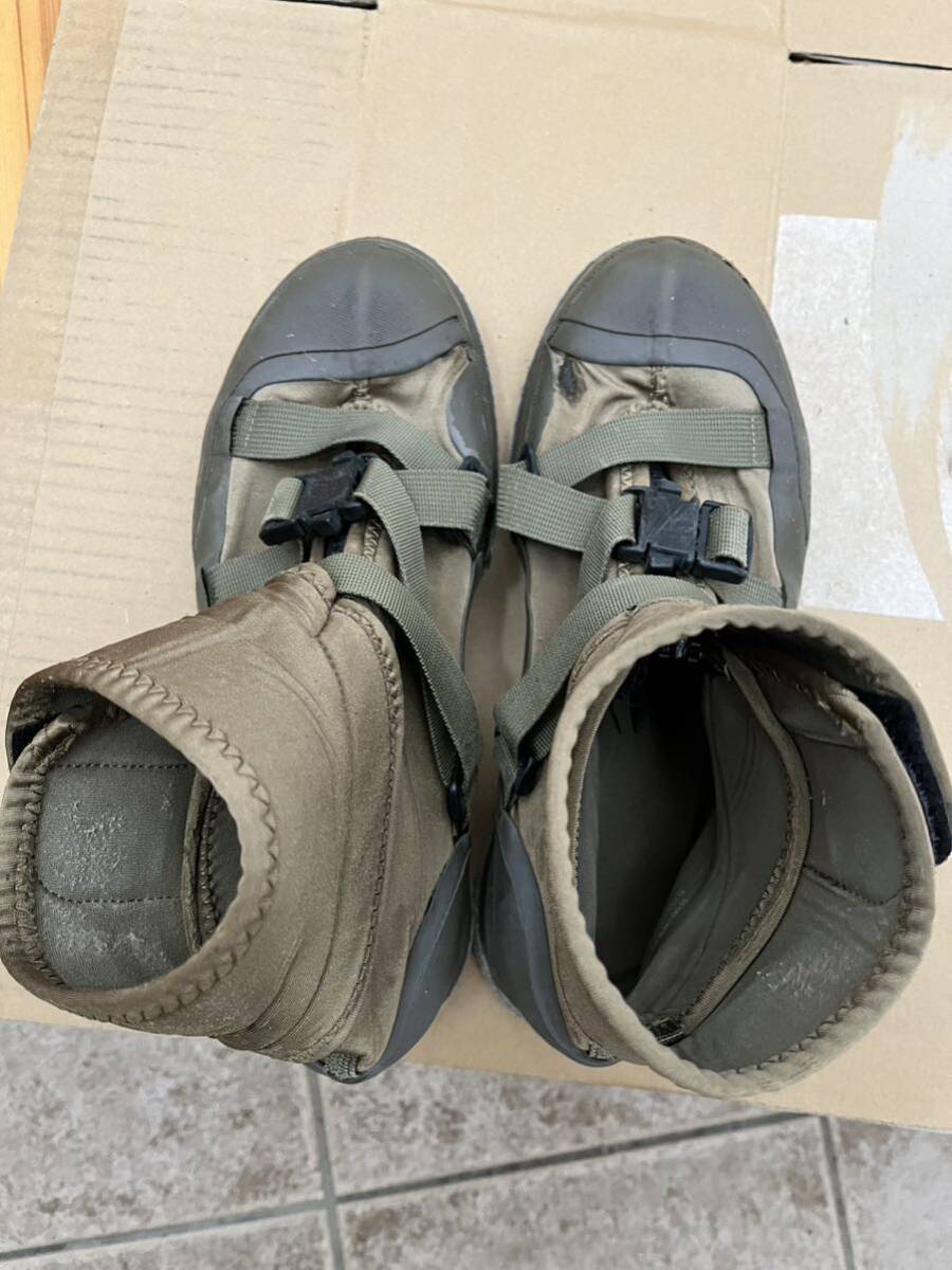  Hanshin foundation silver fox wading shoes LL size 