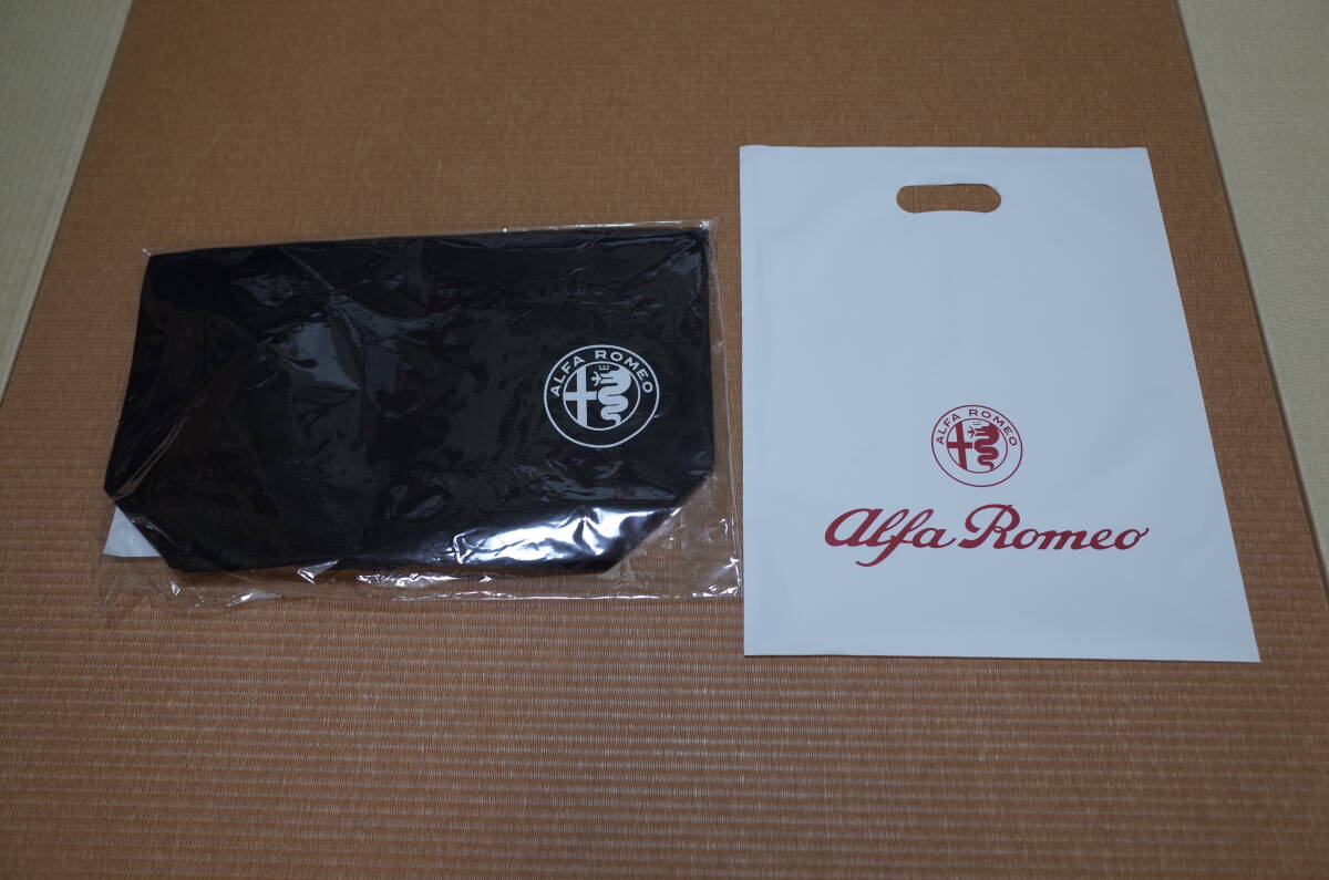 【非売品 未開封 新品】アルファロメオ Alfa Romeo オリジナル キャンパス ガーデン トートバッグ トートバック アルファロメオ袋付き_出品商品です