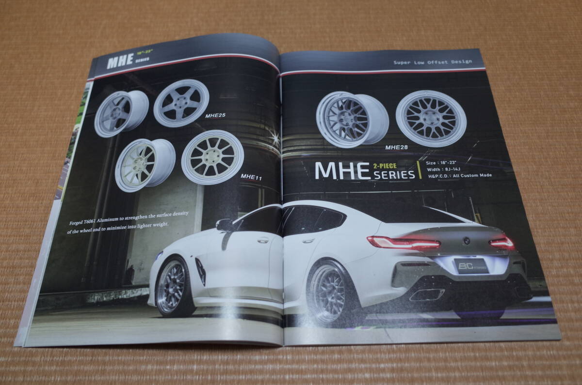 BC FORGED Vol.9 aluminium wheel catalog 