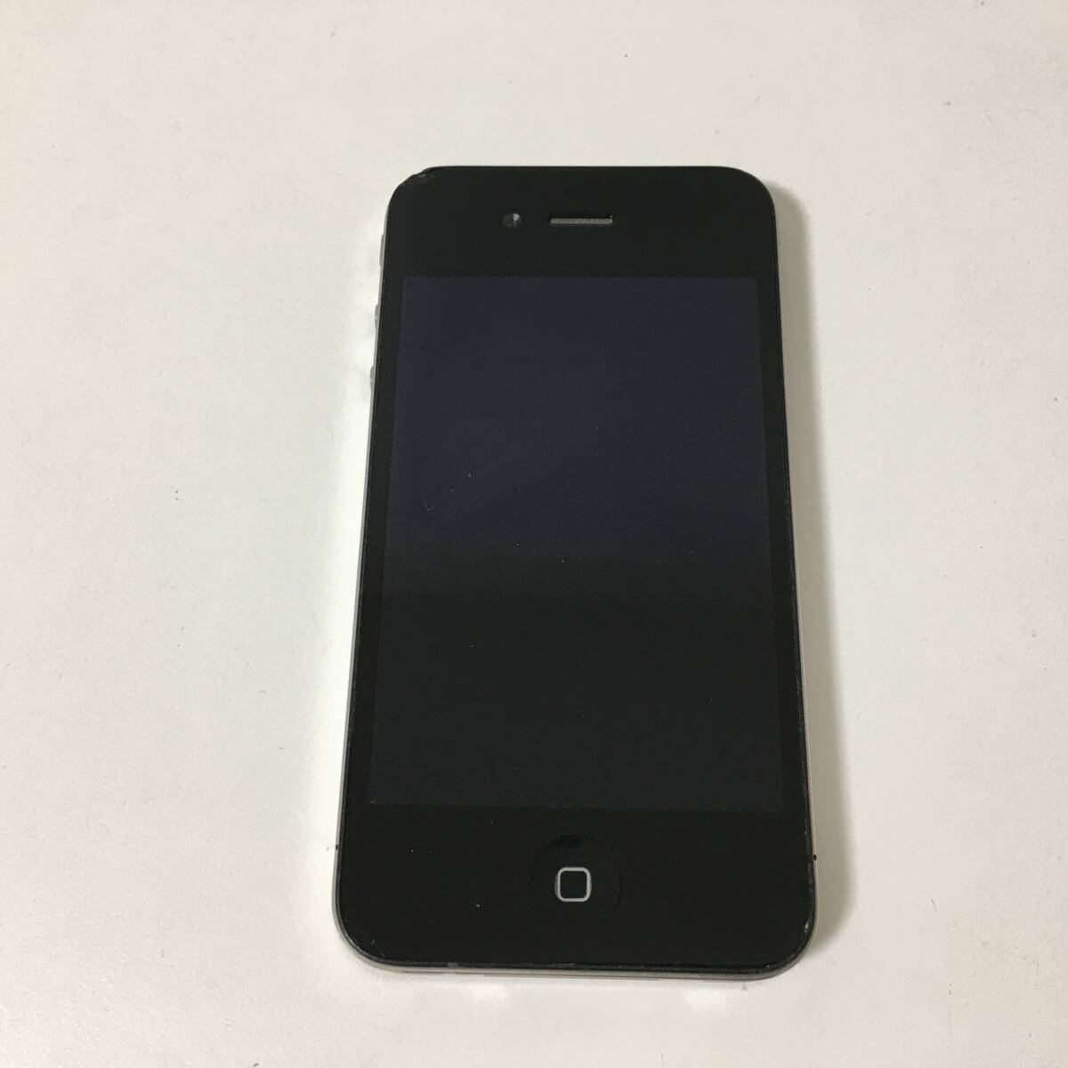 * operation verification settled *Apple Apple iPhone4 A1332 black 32GB Softbank model network judgment 0