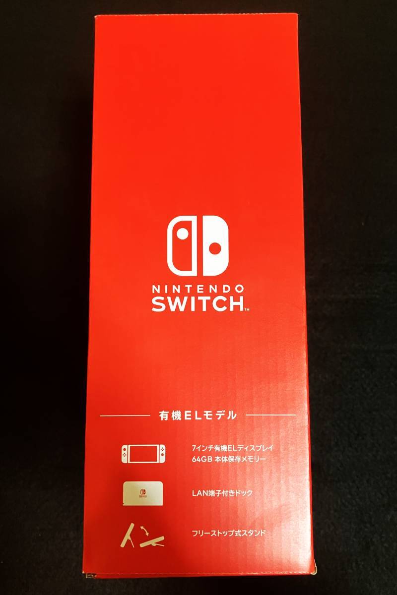 新品未開封品//有機ELモデル マリオレッド Nintendo Switch ニンテンドー スイッチ Joy-Con(L)(R) レッド//★送料込_画像3