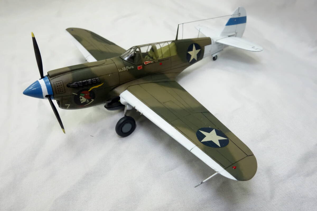 *** final product 1/72 P-40N War Hawk [J.B. Paris s lieutenant machine ]***