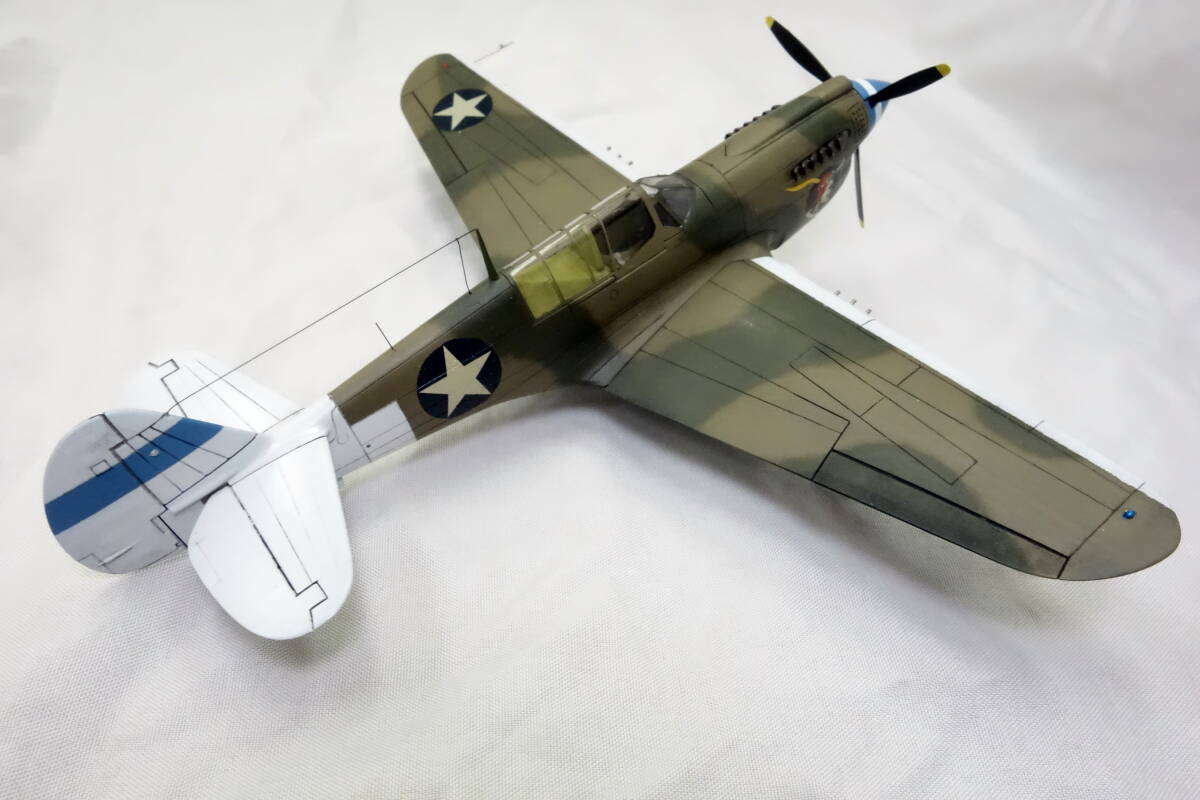 *** final product 1/72 P-40N War Hawk [J.B. Paris s lieutenant machine ]***