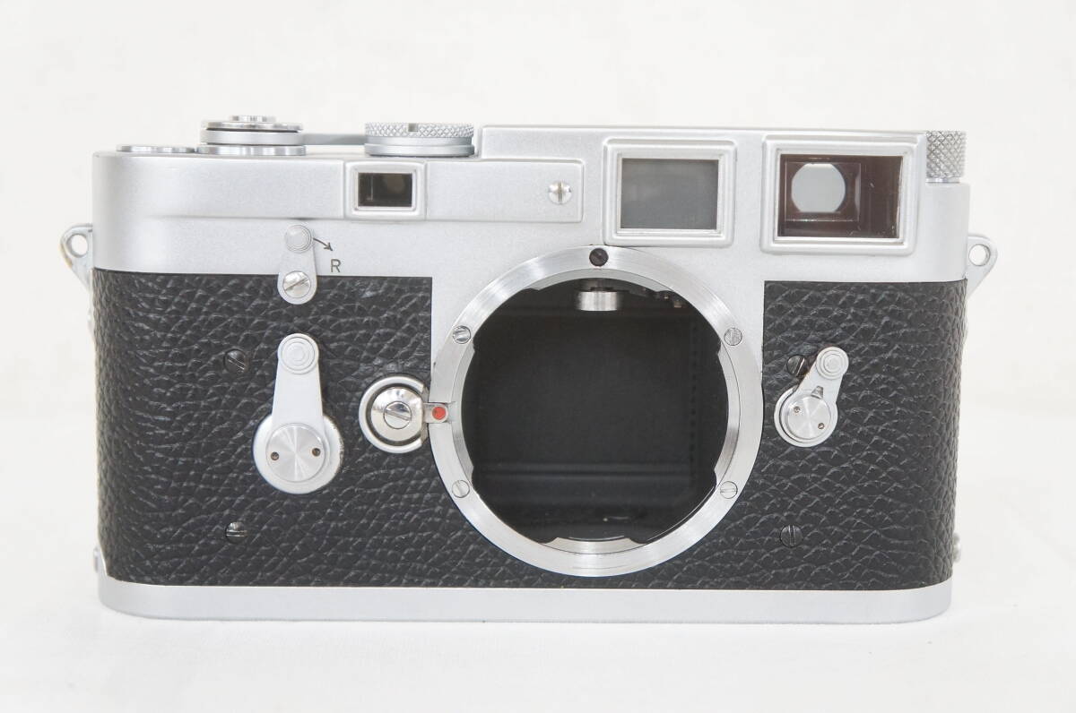 ① Leica ライカ M3 レンジファインダー フィルムカメラ Elmar 5cm F2.8 レンズ セット 4805116091_画像2