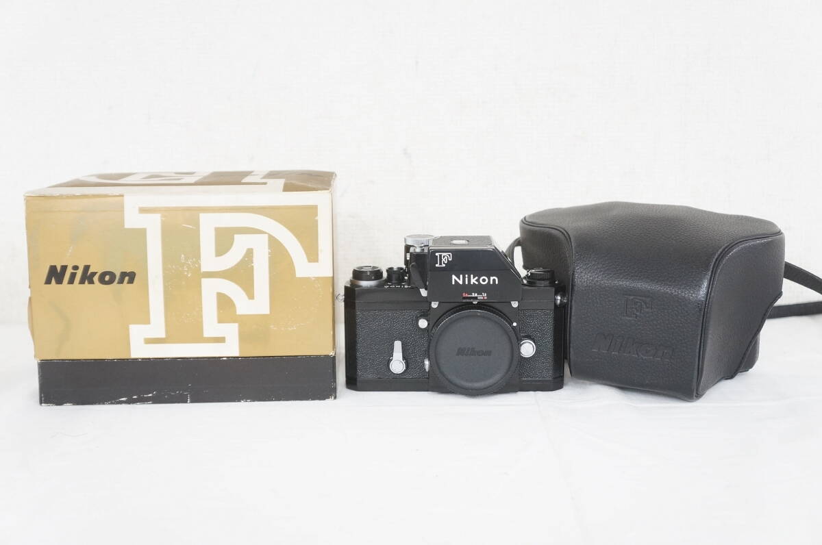 ③ Nikon ニコン F フォトミック ブラック ボディ 一眼レフ フィルムカメラ 箱 ケース付き 4805116091_画像1