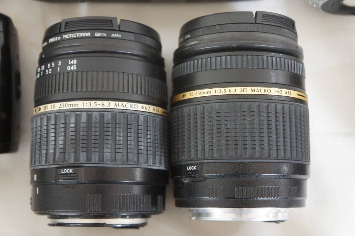 [33] Canon EOS 40D 100QD 7 55 Nikon F80 пленочный фотоаппарат цифровая камера Sigma Tamron линзы и т.п. примерно 14 пункт совместно комплект 7005138011