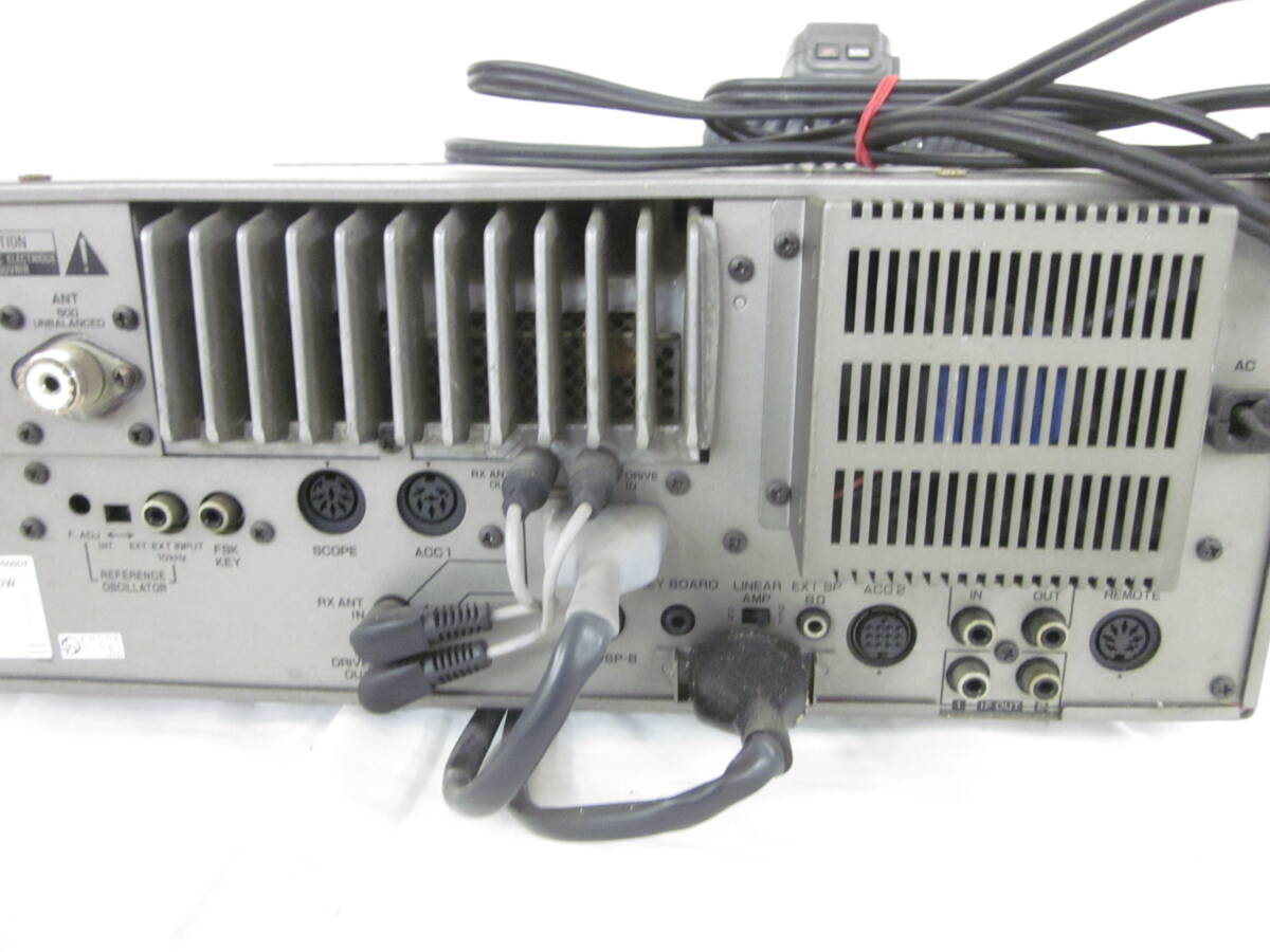 ⑩ KENWOOD ケンウッド TS-950SDX HF TRANSCEIVER アマチュア無線 9705111411_画像8