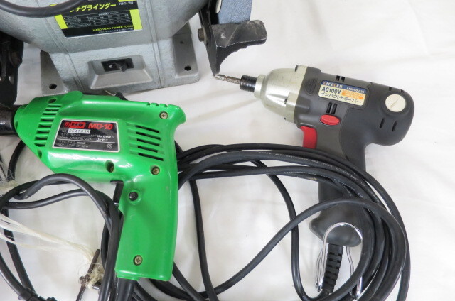 ① マキタ makita RYOBI 日立 1900B カンナ HBG-150 グラインダー SSS-330A/C 6BA 等 電動工具 色々 まとめてセット 4個口配送 5305131431_画像3