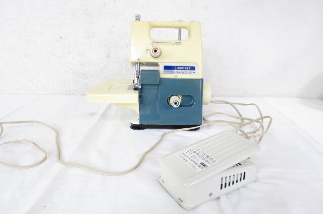BROTHER Brother Home Lock Home lock overlock sewing machine TE4-B221 foot pedal handicraft sewing sewing machine electrification verification settled 4805091011