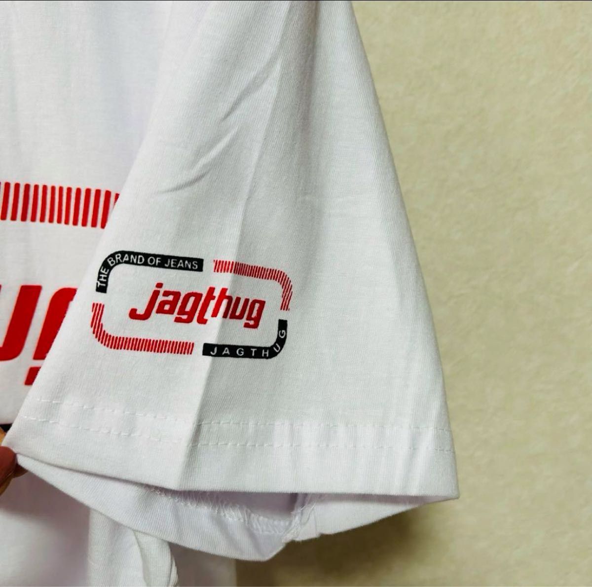 早い者勝ち【D&G】プリント 半袖Tシャツ ホワイト 未使用 JAGTHUG プリント 半袖Tシャツ L ホワイト|Yahoo!フリマ