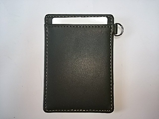  free shipping! original leather smooth leather ticket holder green IY0181 pass case popular Pas inserting single Pas license proof go in D tube attaching new goods small pra special price sale 
