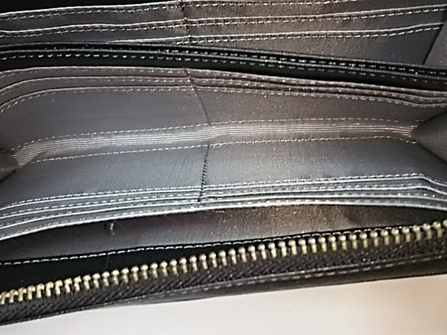 イングランドハウスIY0009 新品未使用 長財布 クロ 黒 本革 セカンドウォレット 大きい ブラック スマホアウトレット在庫処分 大容量 特価_画像9