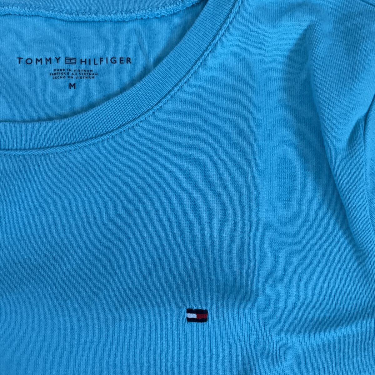 トミーヒルフィガー 半袖Tシャツ　ワンポイントロゴ　4枚セット　SからM まとめ売り_画像5