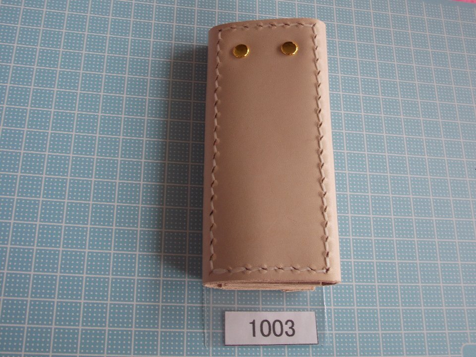  hand made | key case | cow leather use |4 ream | tube 1003