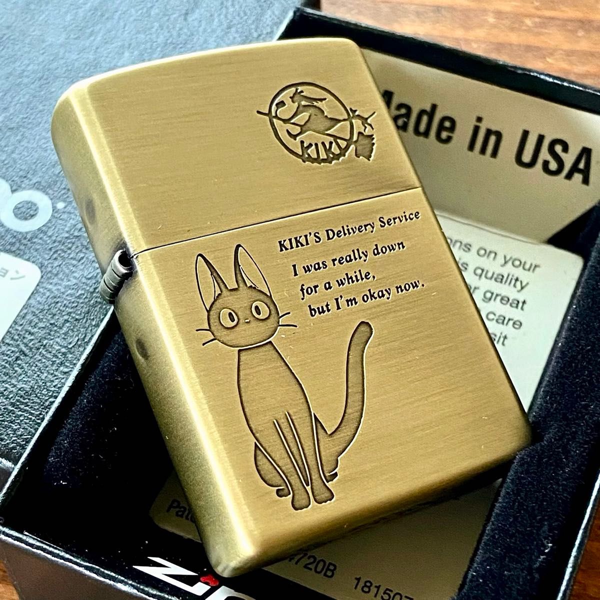 Zippo スタジオジブリ 魔女の宅急便 ジジ 2 ジッポーライター NZ-11