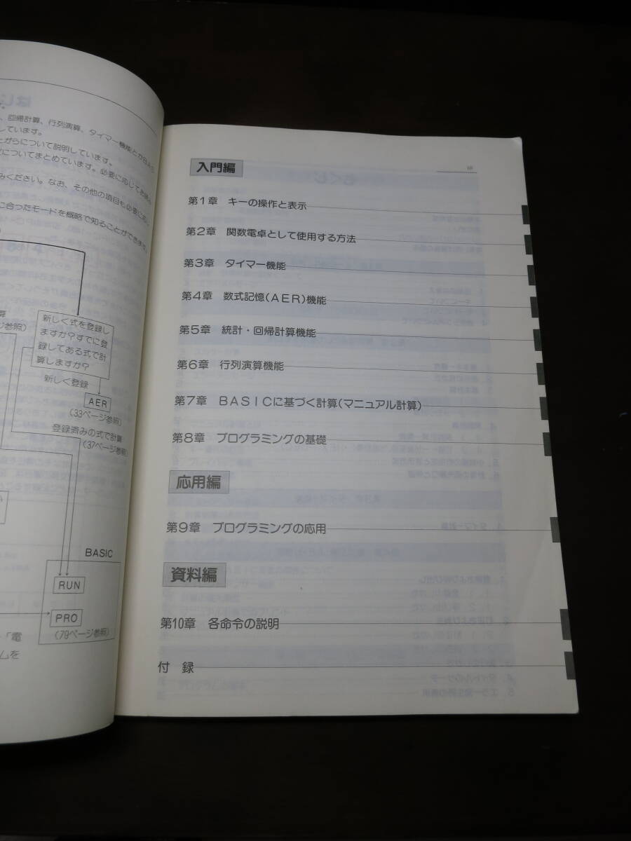 SHARP PC-1480U owner manual sharp pocket computer secondhand book 