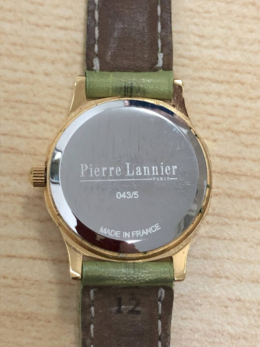 Pierre Lannier ピエールラニエ レディース 腕時計 043/5 クォーツ 交換用ベルト付_画像8