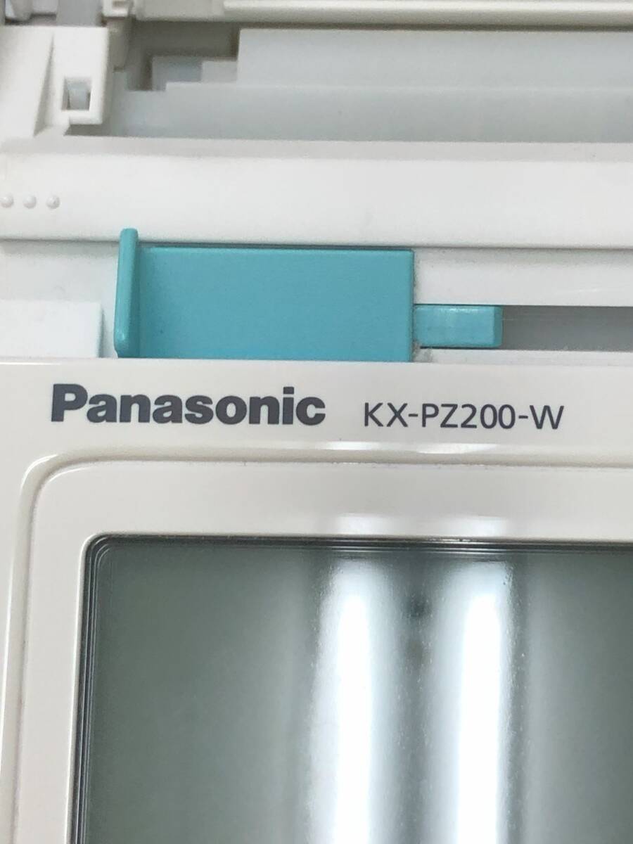 Panasonic パナソニック デジタル普通紙FAX KX-PZ200DL-W ホワイト _画像3