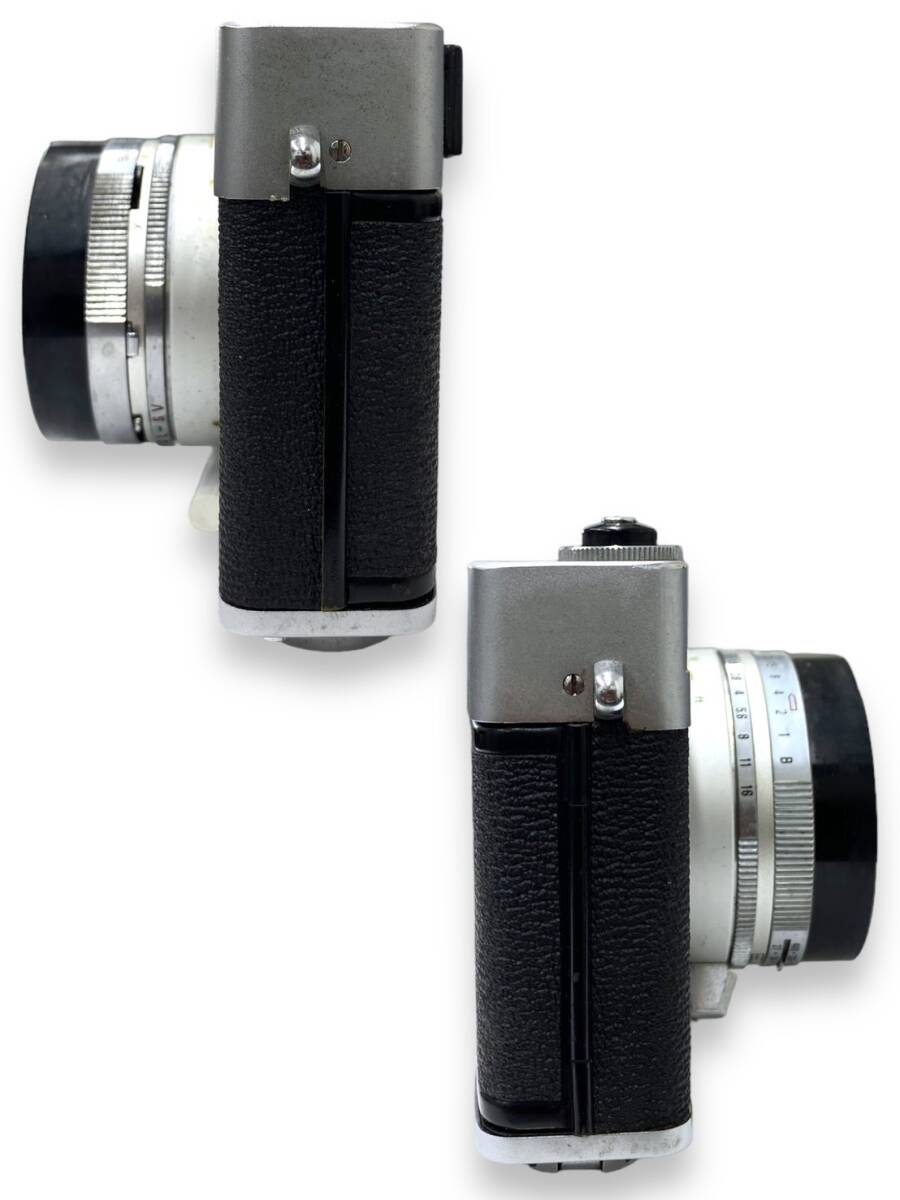 Canon Canonet キャノン SE 1:1.9 45mm フィルムカメラ ブラック/シルバー シャッターの未確認 写真 Retro レトロ ケース付き_画像3
