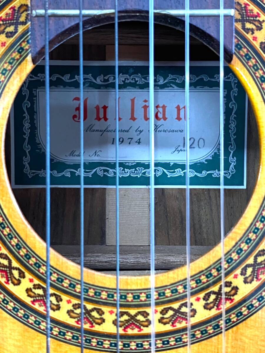 JULLIAN 1974 Acoustic Guitar 120 ジュリアン アコースティック JULLIAN 1974 Acoustic Guitar 120 ジュリアン アコースティック