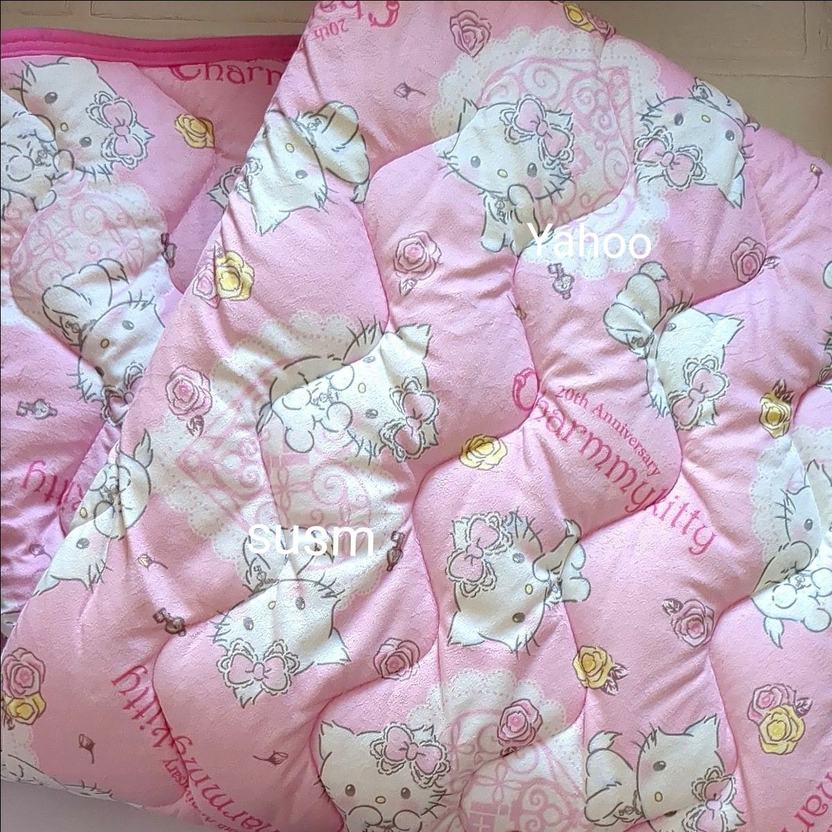 チャーミーキティ 敷パッド キティ 寝具 猫 ハローキティ チャーミーキティ 敷パッド キティ 寝具 猫 ハローキティ