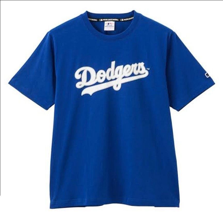 ドジャース Tシャツ 3Lサイズ  MLB  ロサンゼルス メンズ 半袖 ブルー メジャーリーグ 大きめサイズ