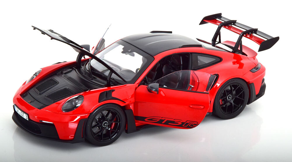 norev 1/18 Porsche 911 (992) GT3 RS Weissach Package 2022　レッド　ポルシェ　ノレブ_画像6