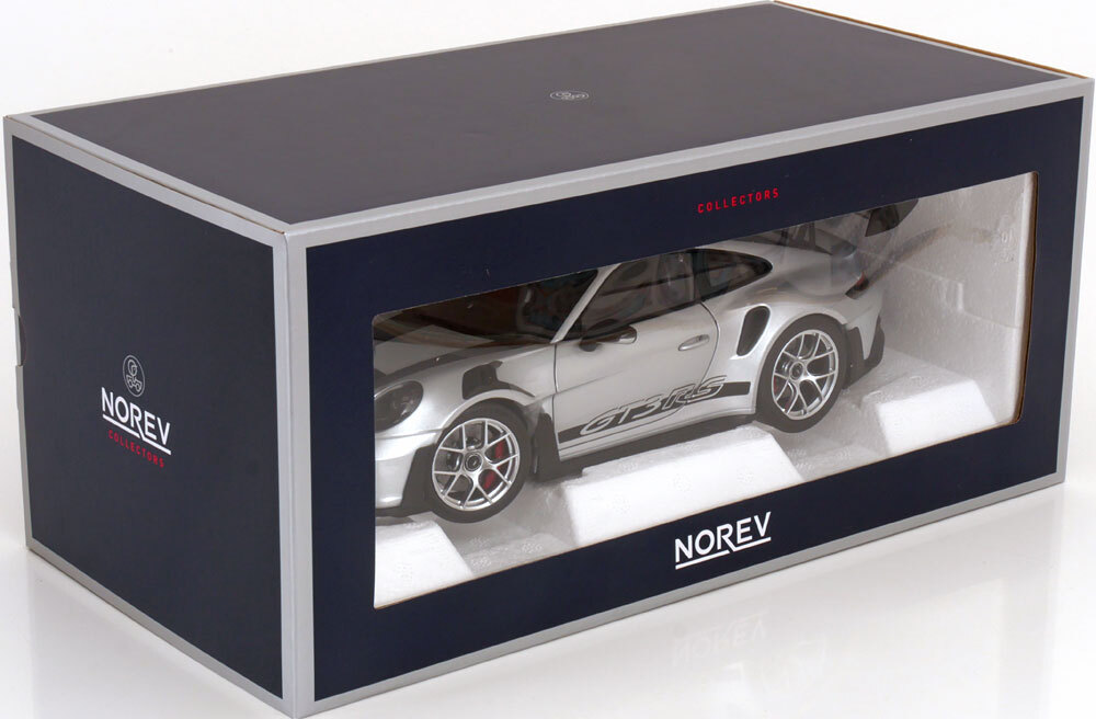 norev 1/18 Porsche 911 (992) GT3 RS 2022　シルバー　ポルシェ　ノレブ_画像5