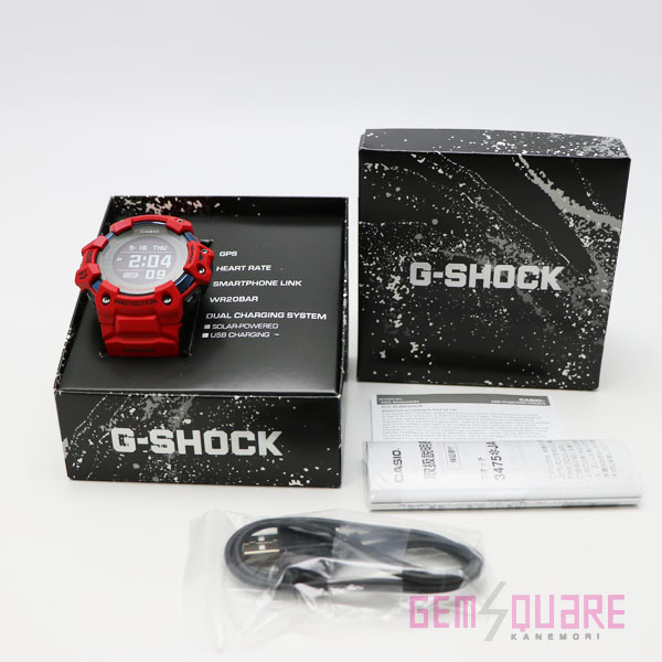 【値下げ交渉可】カシオ G-SHOCK G-SQUAD ジースクワッド 腕時計 スマホリンク 未使用品 レッド GBD-H1000-4JR_画像6