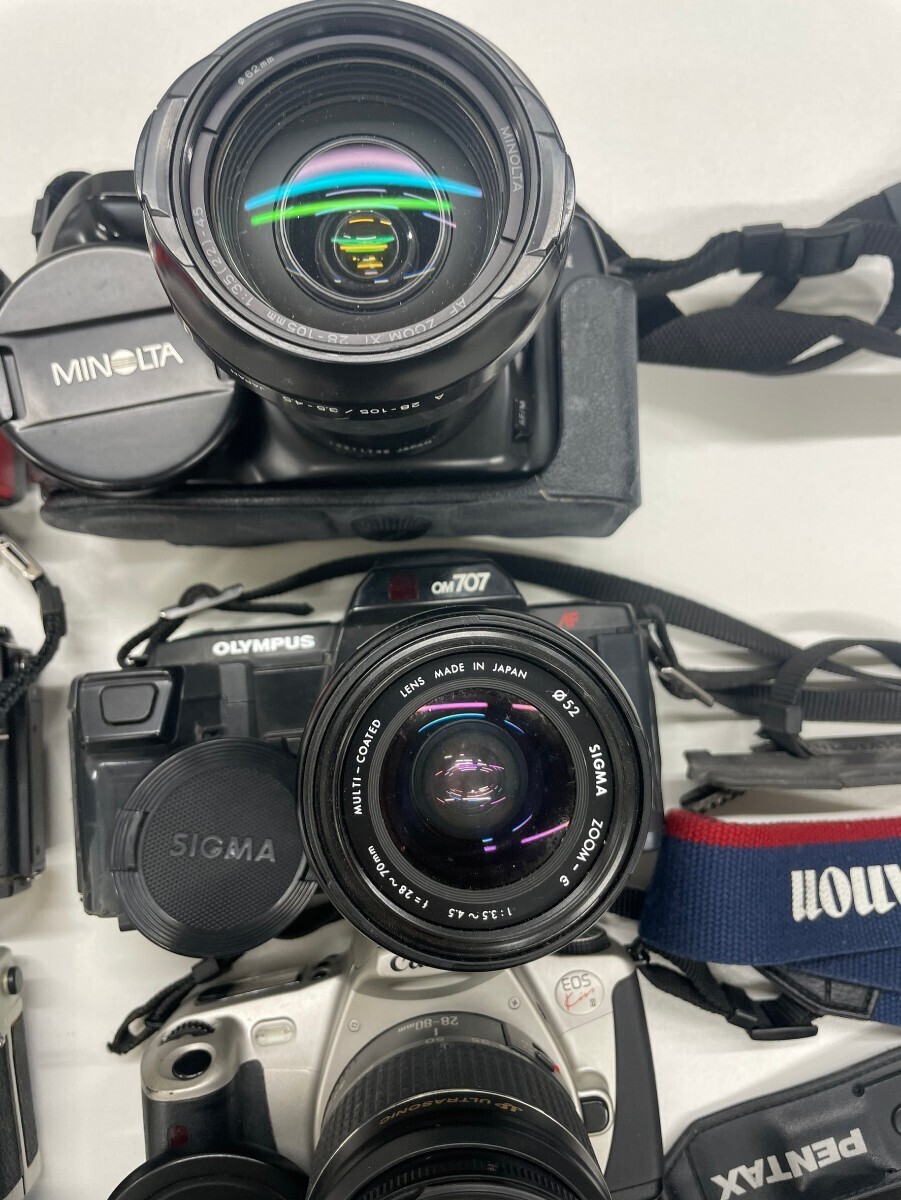 1円スタート フィルムカメラ おまとめ10点 Konica MINOLTA 京セラ OLYMPUS Canon TAMRON Nikon YASHICA カメラ_画像6