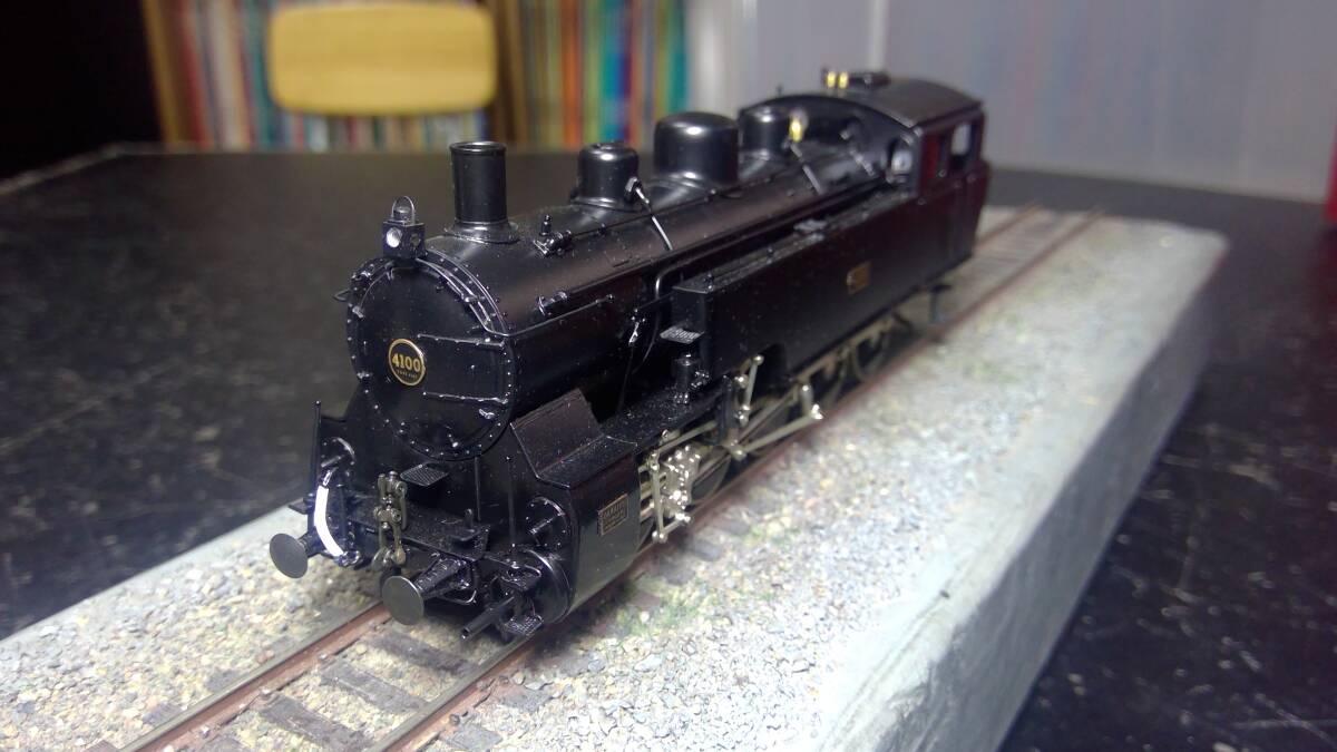 マイクロキャストミズノ 蒸気機関車 4100 (1912 J.A.MAFFEI,MUNCHEN) 1/80 16.5ミリ 完成品