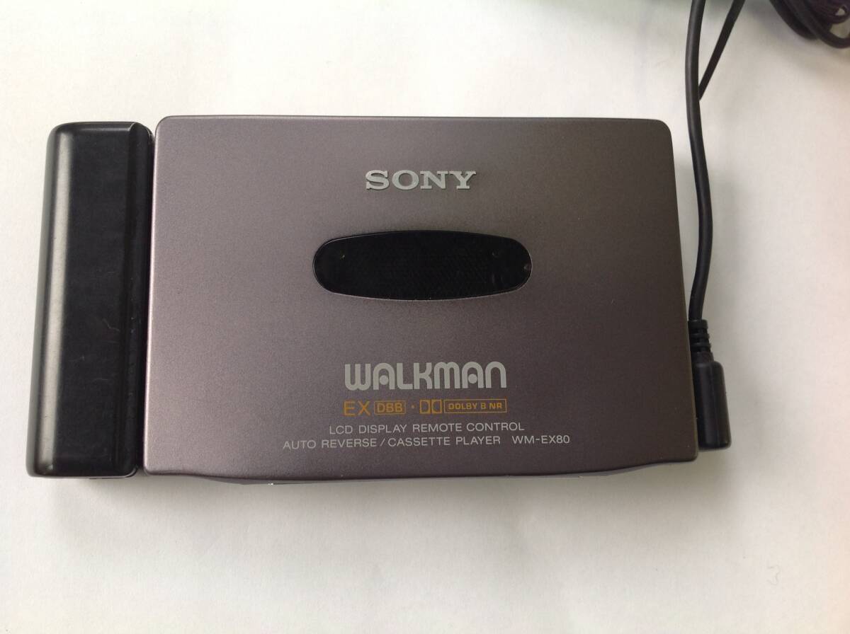 SONY ソニー WALKMAN ウォークマン WM-EX80 カセットプレイヤー ジャンク_画像2