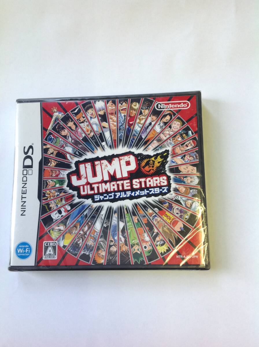 「ジャンプ アルティメットスターズ」ニンテンドーDSソフト／任天堂 JUMP ULTIMATE STARS　　未開封品_画像1