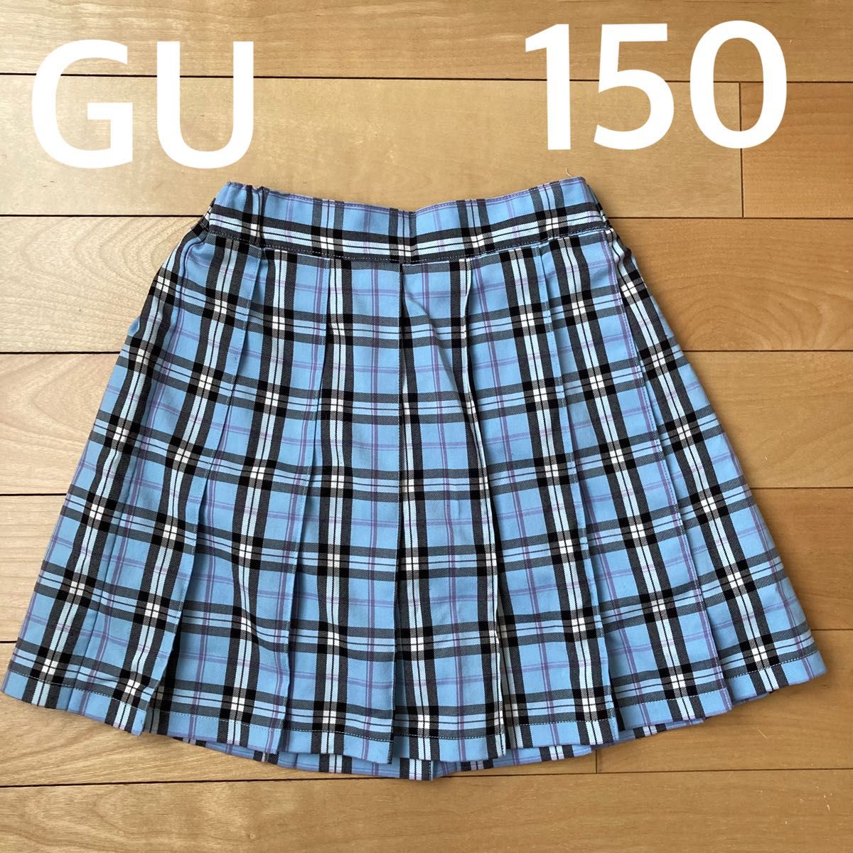GU プリーツスカート インナーパンツ付き 150