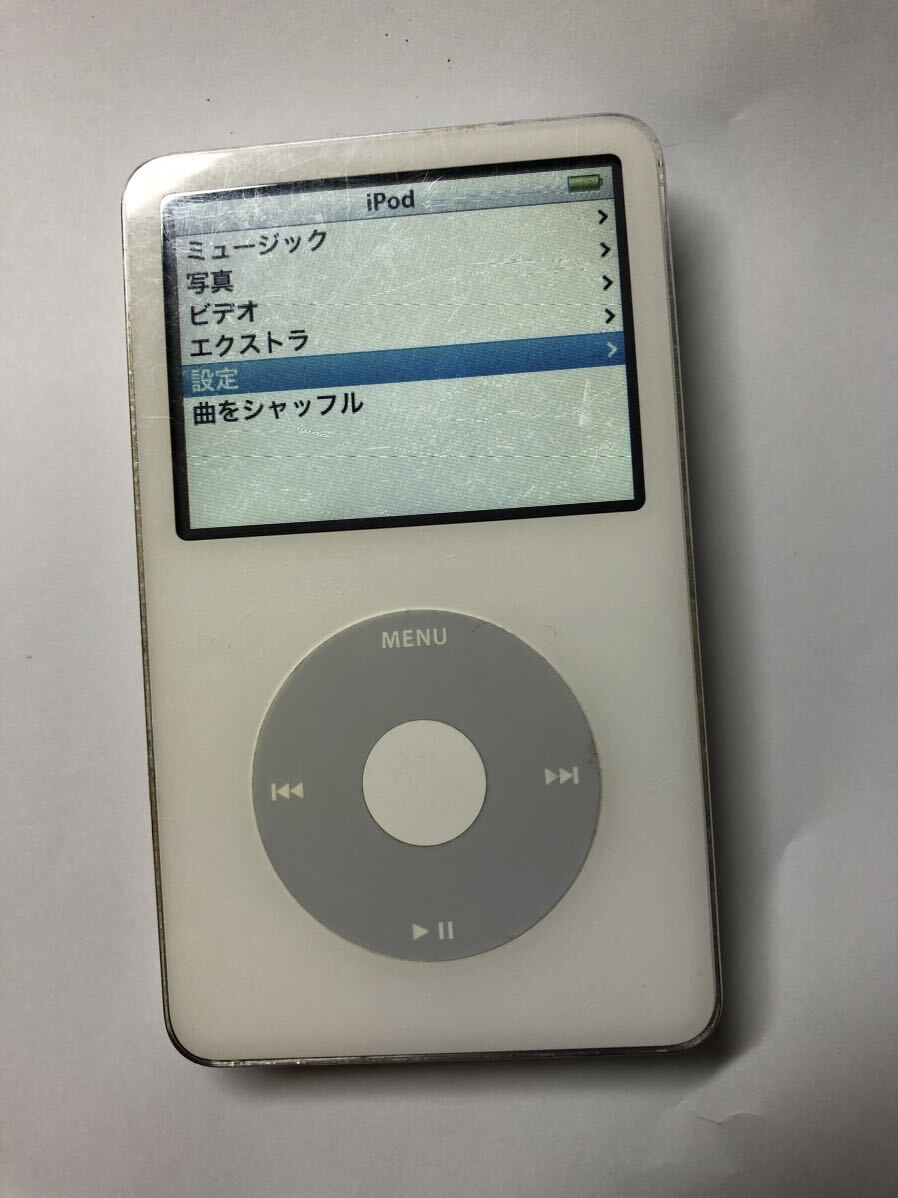 iPod classic 30GB→新品SSD128GB&新品バッテリー交換済 高音質5世代の画像3