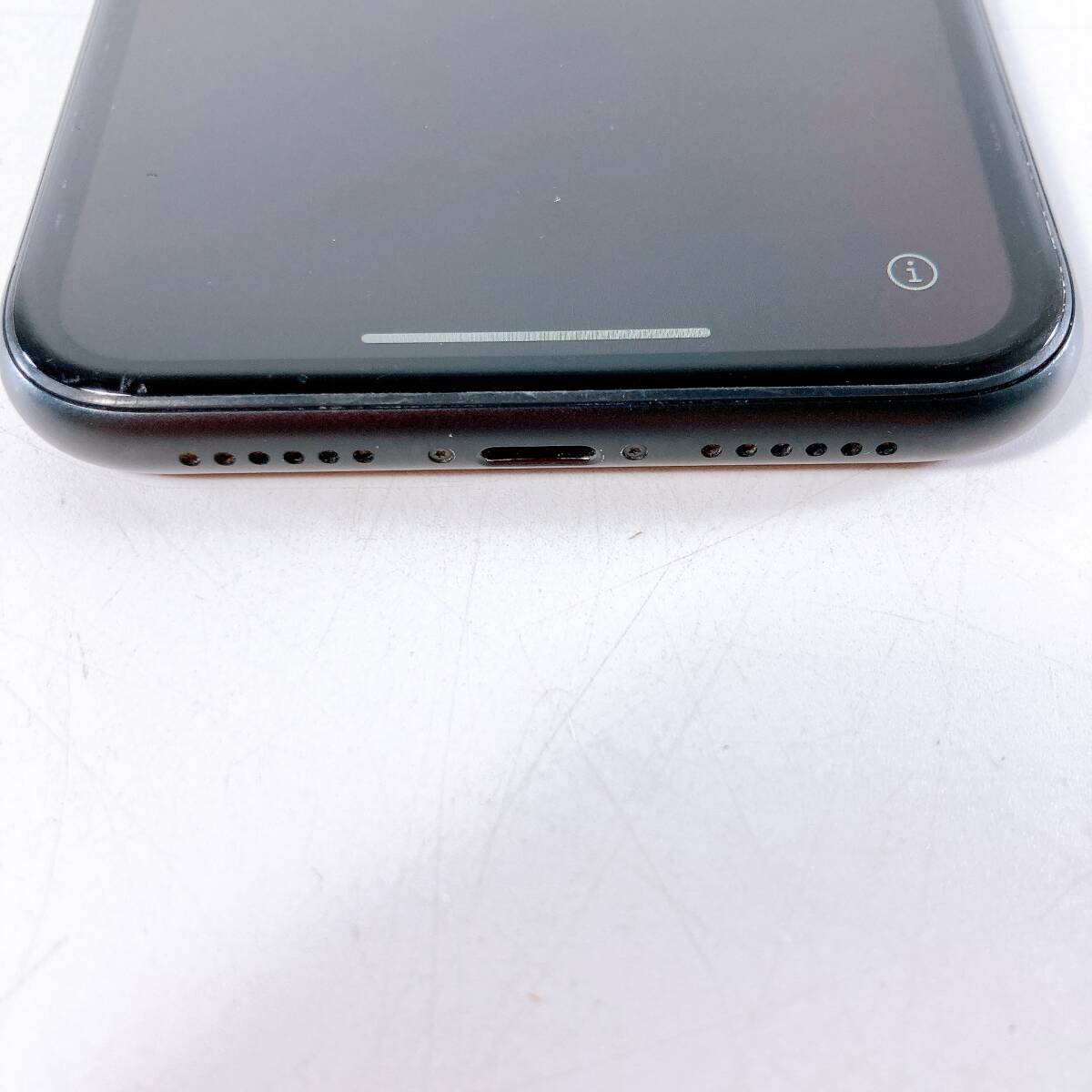 【動作確認済】SIMフリー版 iPhone XR ブラック 64GB MT002J/A バッテリー最大容量86％_画像2