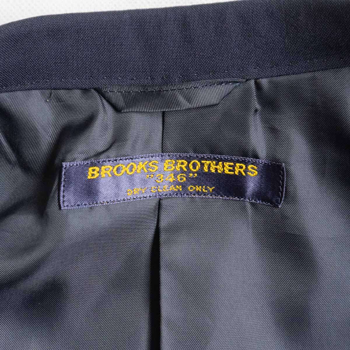 【最高級品】346 BROOKS BROTHERS【テーラードジャケット 紺ブレ】 94A6 金牡丹 ブルックスブラザーズ ブレザー u2405088の画像3